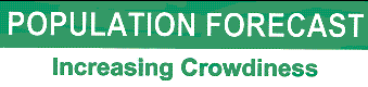 Population Forecast - Increasing Crowdiness